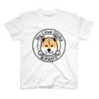 JapaneseRubberStampsの柴犬大好き スタンダードTシャツ