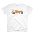 ちなきのこのWild animal japan スタンダードTシャツ