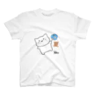 よーこのイラスト部屋ฅ•ω•ฅの夏にゃんこ🐱☀️ Regular Fit T-Shirt