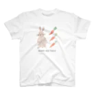 こだまのうさぎとニンジン スタンダードTシャツ