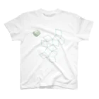 結晶ふりいくの柘榴石（１２面体＋展開図） Regular Fit T-Shirt