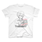 Alice Thamakyの復刻版・おたまき肖像 スタンダードTシャツ