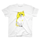 アコルの黄ネコ Regular Fit T-Shirt