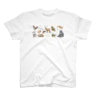 ちなきのこのWild animal japan スタンダードTシャツ