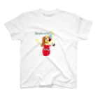 uwotomoの【Don't swallow everything！2 】何でも鵜呑みにしたらあかん！p-mid スタンダードTシャツ