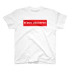 ひつじのあゆみの8-bit children(赤) Regular Fit T-Shirt