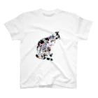 ゆるりんマルシェのゆるりんマルシェ 猫-1 Regular Fit T-Shirt