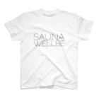 WellbeDesignLabのsauna wellbe w スタンダードTシャツ