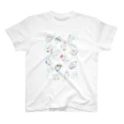 神戸雑貨屋solmu てんちょーのsolmuちゃん(総柄) Regular Fit T-Shirt