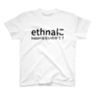 フラット（公式アカウント）のethnaにloggerはないのかい？？ Regular Fit T-Shirt