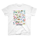 猫と釣り人のルアー_2 Regular Fit T-Shirt