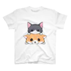 スナネコシンドバッド SUZURIキャラバンのしばねこ スタンダードTシャツ