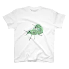 さちこの生物雑貨の無言のコフキゾウムシ スタンダードTシャツ