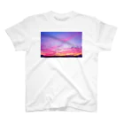 DOLUXCHIC RAYLOのPink Sunset sky Regular Fit T-Shirt