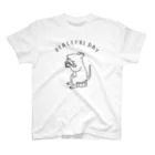 AliviostaのPeaceful Day ネズミ 動物イラスト スタンダードTシャツ