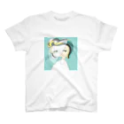 bell_kohinaのDecember Girl-Turquoise スタンダードTシャツ