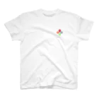 CLOVERHILLの胸ロゴTシャツ Regular Fit T-Shirt