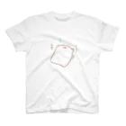 おもちのおみせののびーっとおもち スタンダードTシャツ