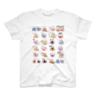 NorikoのネコブタスタンプTシャツ Regular Fit T-Shirt