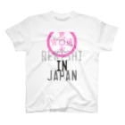 架空の歴史フェスグッズ屋さん。のREKISHI IN JAPAN（ピンク透過） Regular Fit T-Shirt