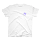 keita屋のMESARION＋ロゴ文字切り抜きVer（紫） スタンダードTシャツ