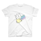 やさぐれねこのきれいなグッズのやさぐれねこ（星） Regular Fit T-Shirt