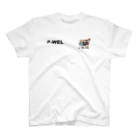 P-WELのP-WEL Tシャツ(白) スタンダードTシャツ