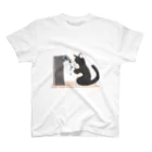 #保護猫カフェひだまり号の手洗い猫 Regular Fit T-Shirt