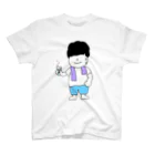 はらぺこ音頭のお風呂上がりの男の子 Regular Fit T-Shirt