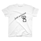 MMrisamorのjust married スタンダードTシャツ