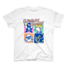 UNKNOWN RECORDのPAPERLIKE RECORDS スタンダードTシャツ