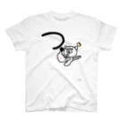 ジージョのデカ文字にゃんこ「つ」 Regular Fit T-Shirt