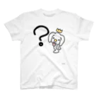 ジージョのデカ文字わんこ「？」 スタンダードTシャツ