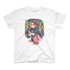 cartoonpunxのfxxk graffiti girl スタンダードTシャツ