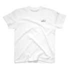 ballin＇surfin＇& gouto... brandの“goutosurf” logo simple white スタンダードTシャツ