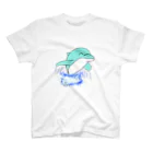 Big MouthのFunny dolphin スタンダードTシャツ