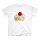 AAAstarsの苺のショートケーキ スタンダードTシャツ