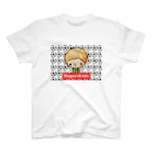 moko yuzuのサッカーチームバックボール スタンダードTシャツ