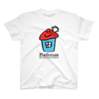 fulaughjiのFlathouse/フラットハウスくん スタンダードTシャツ