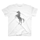 Panic Junkieのgeometric horse スタンダードTシャツ