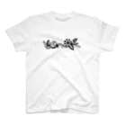 zoookaの花と蝶々 スタンダードTシャツ