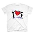 JuggernautCheerのHeart AcroYoga スタンダードTシャツ