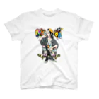 cartoonpunxのOnly skaters are pretty,100NPB Regular Fit T-Shirt