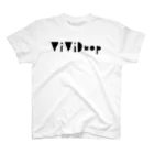 ViViDropの横文字T スタンダードTシャツ