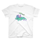 イロカライフのユイマールオキナワシーサーと女の子 Regular Fit T-Shirt