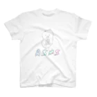 asmsのらっこちゃん (ロゴver.) スタンダードTシャツ