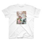 Spiritual_LeeのRomantic flower  Regular Fit T-Shirt