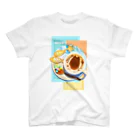 ハルノキ工房のビンロウとカプチーノ(リーフレット) スタンダードTシャツ