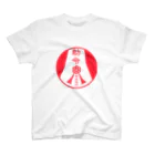 こうが本月 koga_hongetuのキョンシーロゴＴシャツ(白) Regular Fit T-Shirt