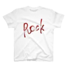 ｡*✽花宮のショップ✽*｡のRock（文字） スタンダードTシャツ